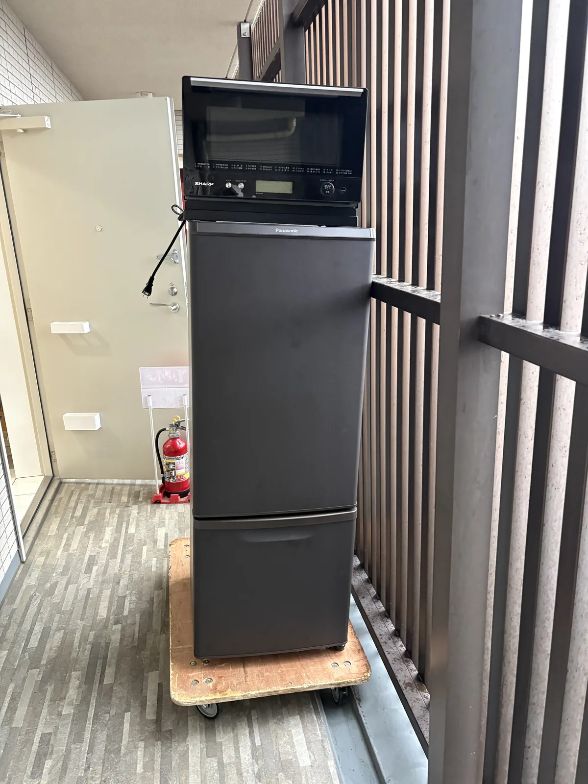 テレビ台の買取の様子